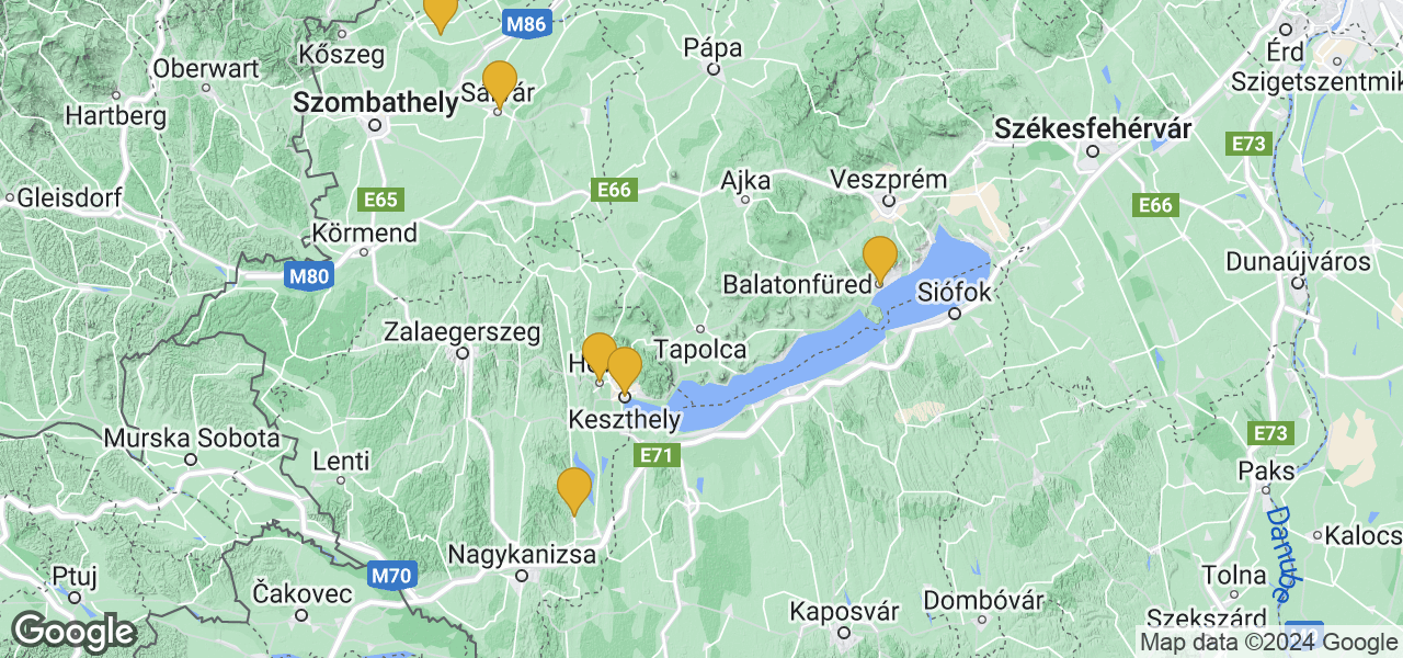 Map Tapolca